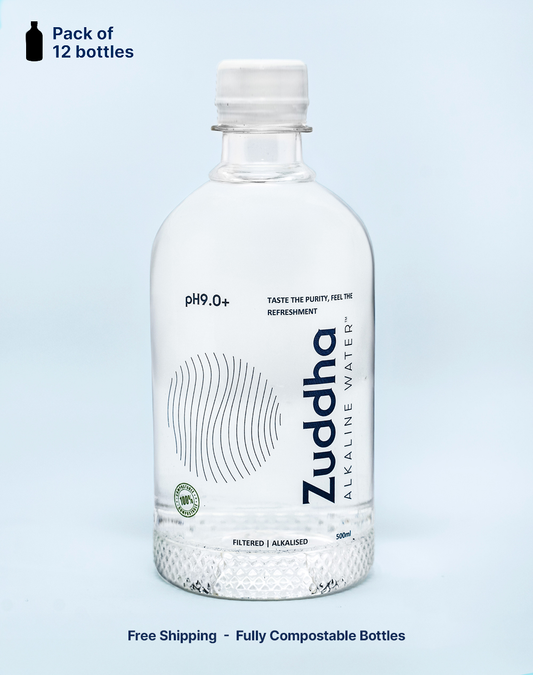 Zuddha Alkaline Water 500ml – Pack of 12