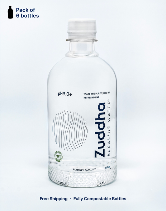 Zuddha Alkaline Water 500ml – Pack of 6
